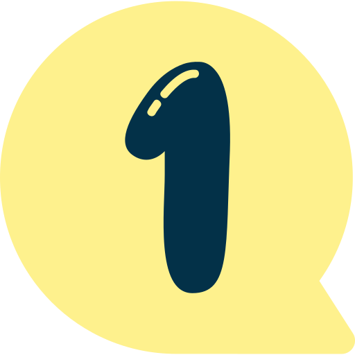 one