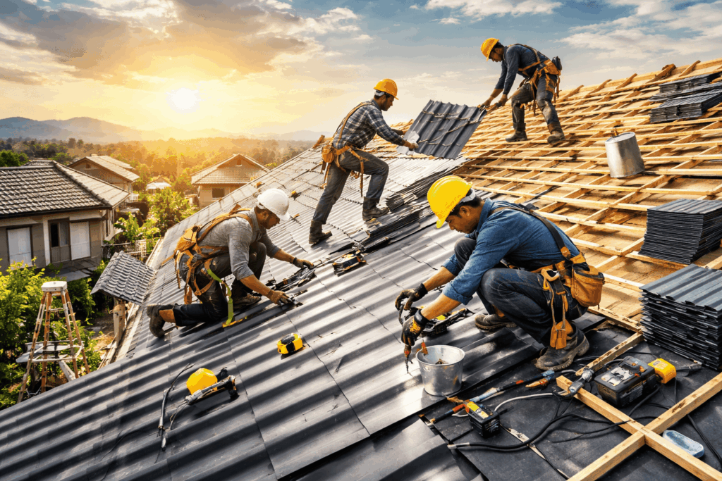 Wat doet een dakdekker